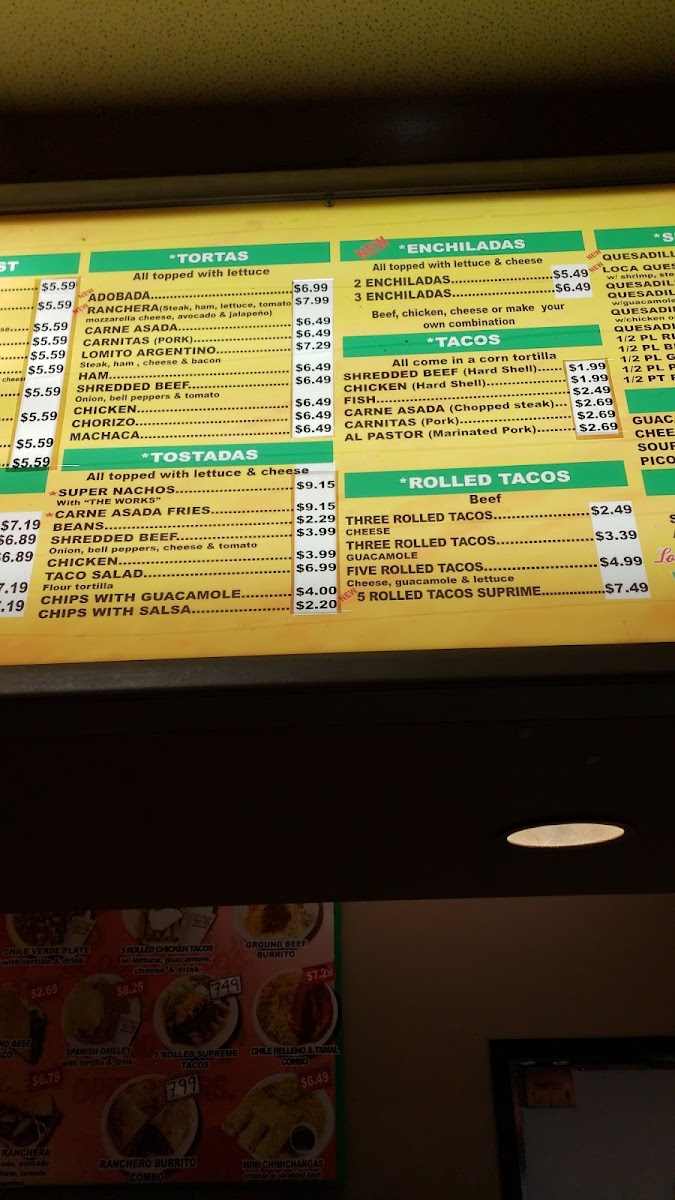 Los Betos BY THE IDAHO CENTER Menu - Image 2